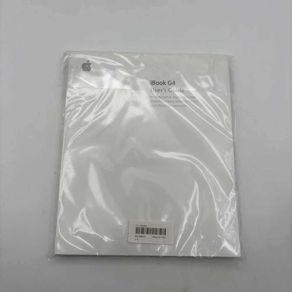 Official Apple - iBook G4 Install Disks & User Guide 10.3.5
